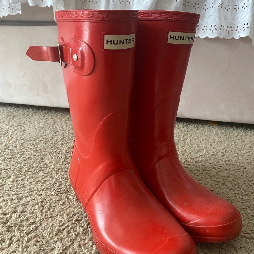 Used HUNTER Women’s Short Rain Boots
